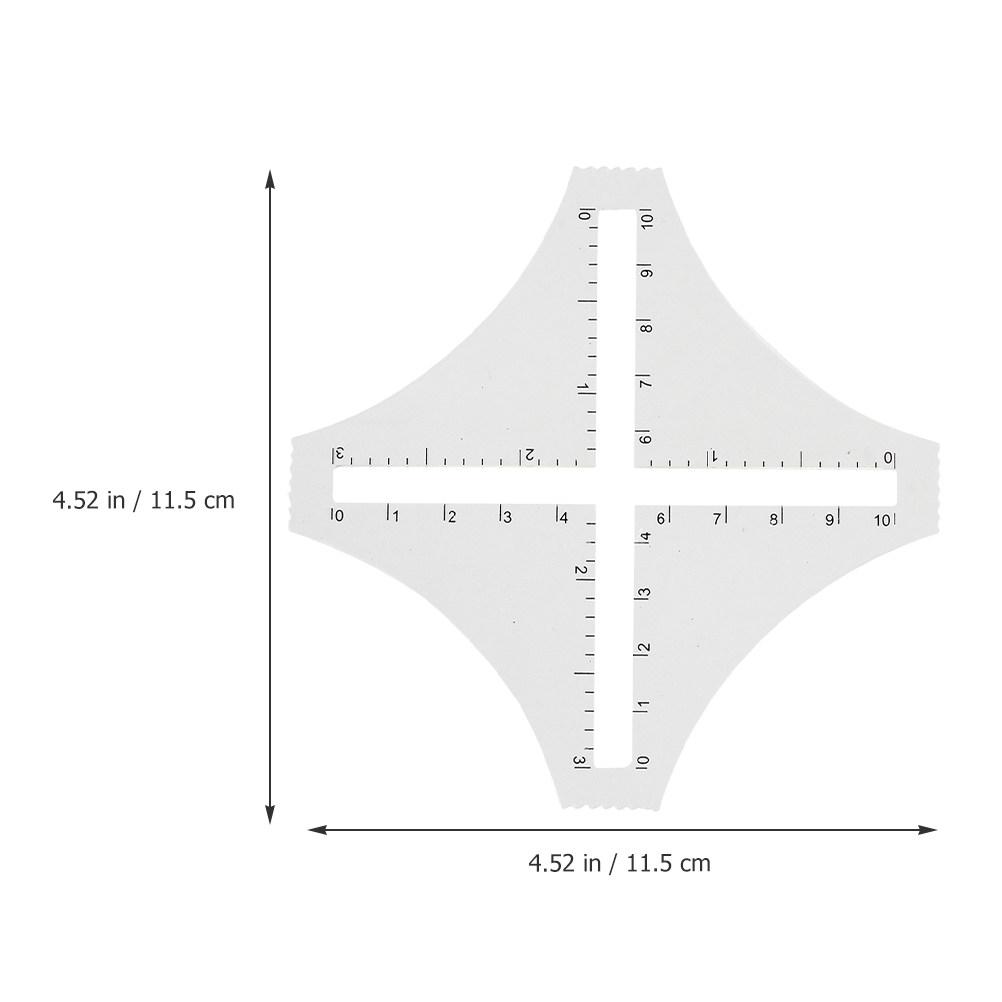 Knitting Density Ruler Profess - Sewing Gauge Ruler recension och pris