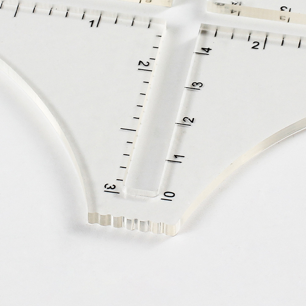 Knitting Density Ruler Profess - Sewing Gauge Ruler recension och pris